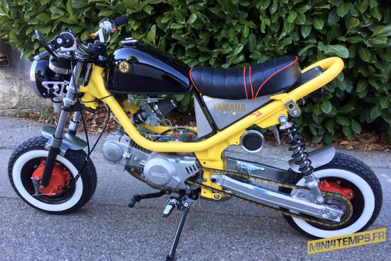 Le Yamaha Chappy 1F1 de Julien Mini4Temps.fr, le site des passionnés