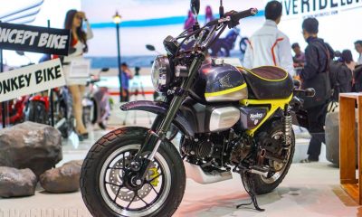Présentation du concept-bike Honda Monkey 125 2017 - mini4temps.fr