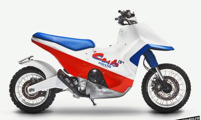 EZ Rider : un hommage au Cub EZ90 avec un X-ADV - mini4temps.fr