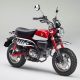 Honda Monkey 125 2018 rouge - mini4temps.fr