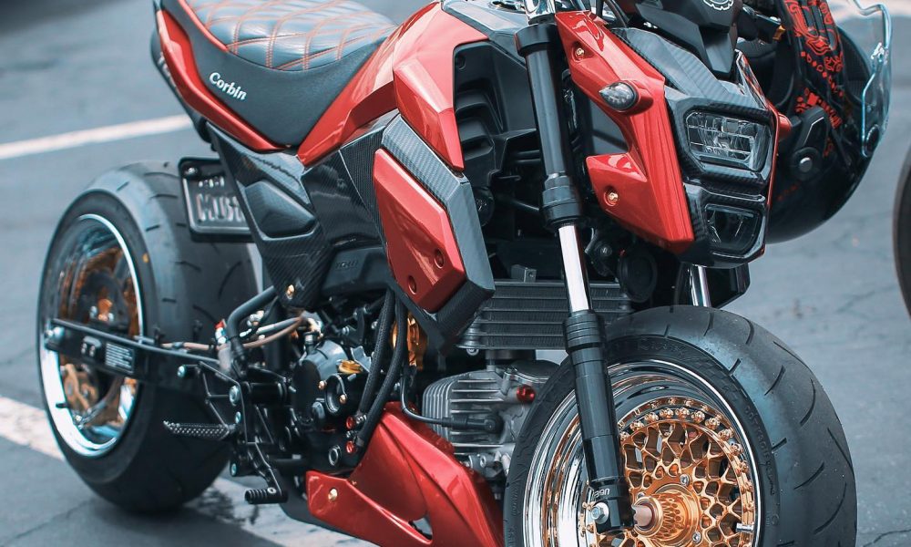 Honda MSX 125 / Honda GROM by Steady Garage - mini4temps.fr