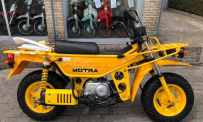 Honda Motra jaune 403 km à vendre - mini4temps.fr