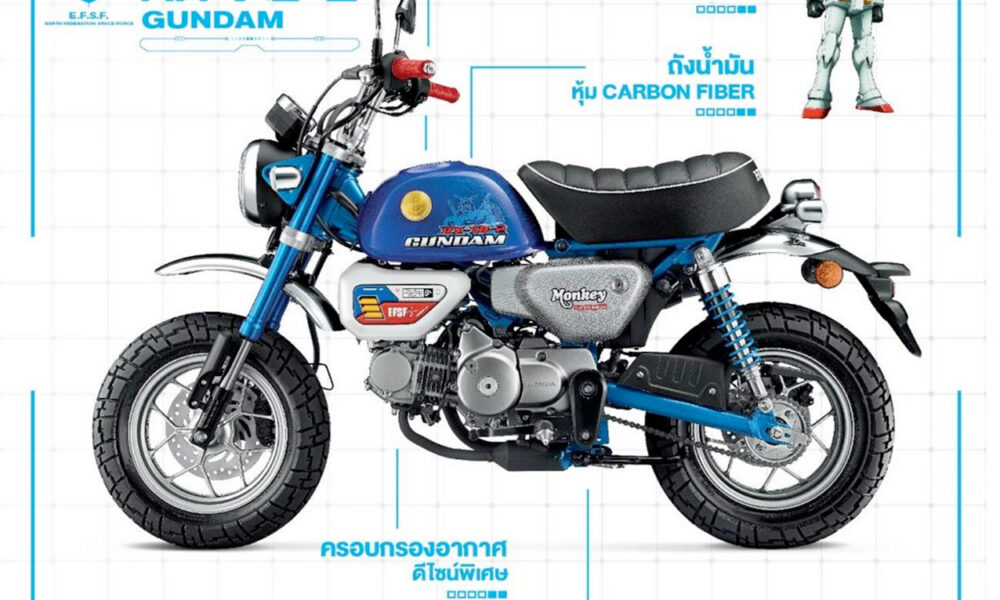 Honda Monkey 125 Gundam Edition - mini4temps.fr