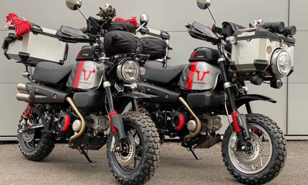 Laurent Cochet va faire un road-trip en Honda Monkey 125 - Mini4temps.fr