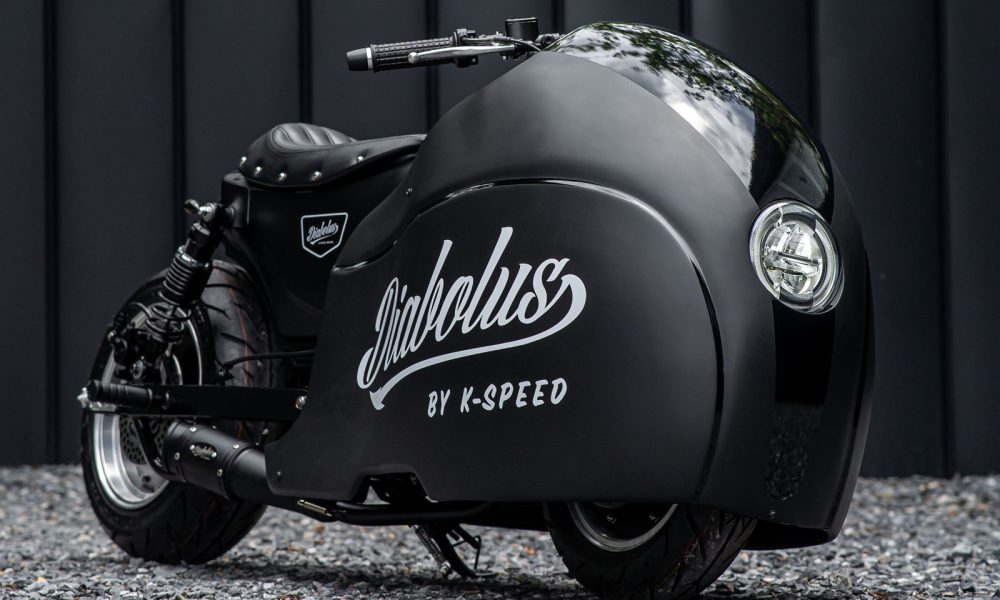 Honda Dax 125 2024 "Diabolus" by K-Speed - Mini4temps.fr